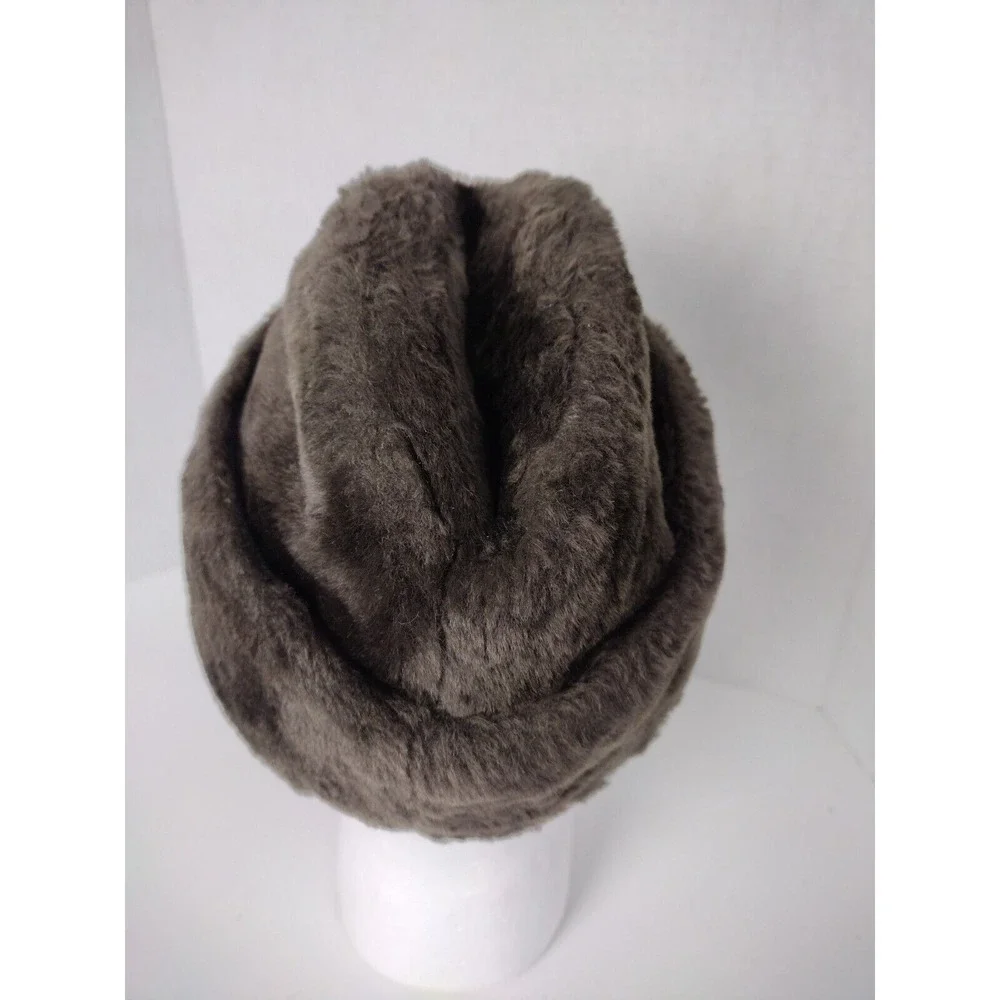 VTG United Hatters Cap Millinery Wkrs Int. Union Registered Men SM Faux Fur Hat